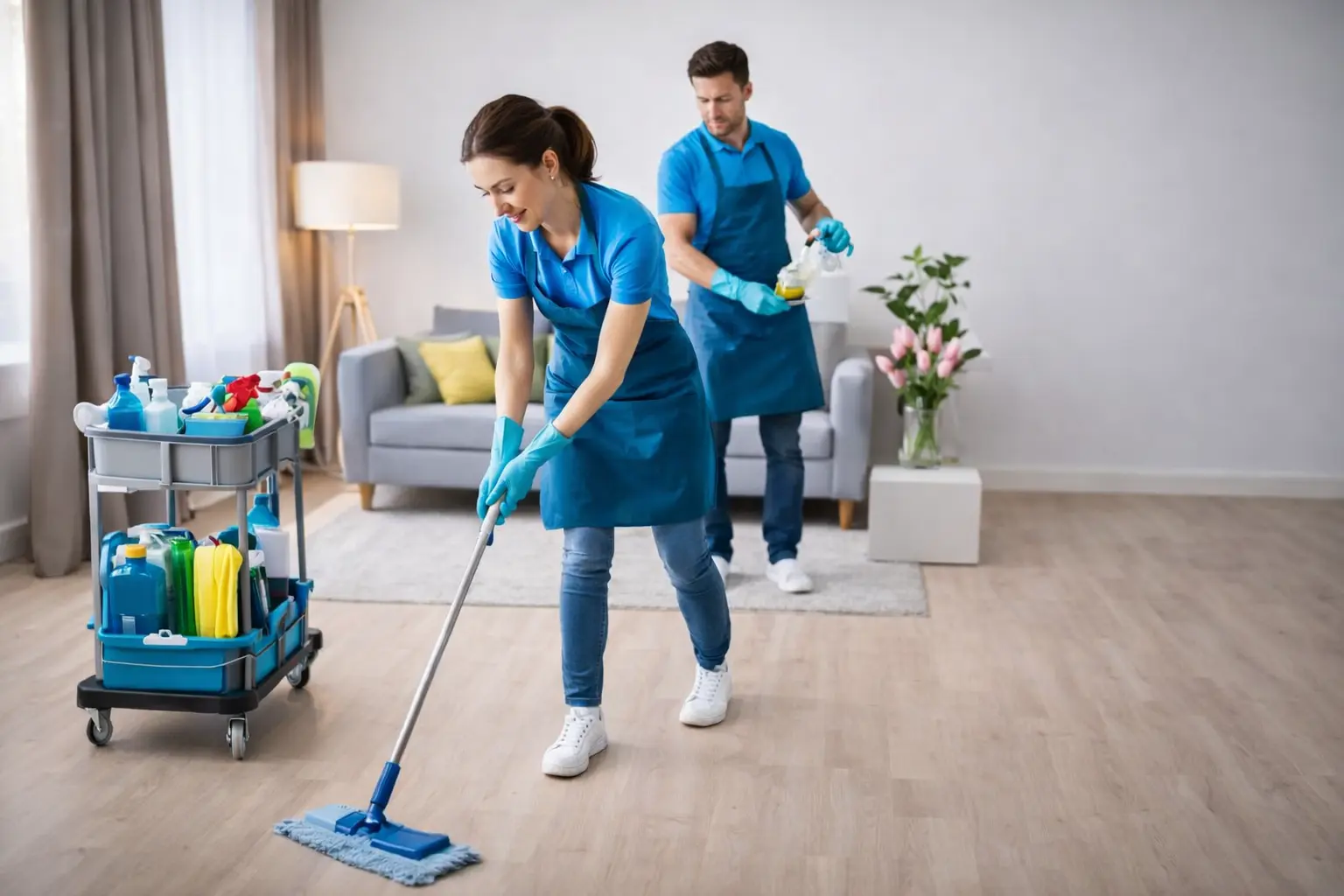 Professional window cleaning