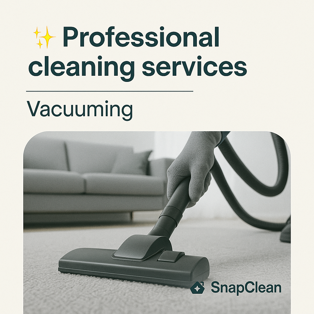 Vacuuming