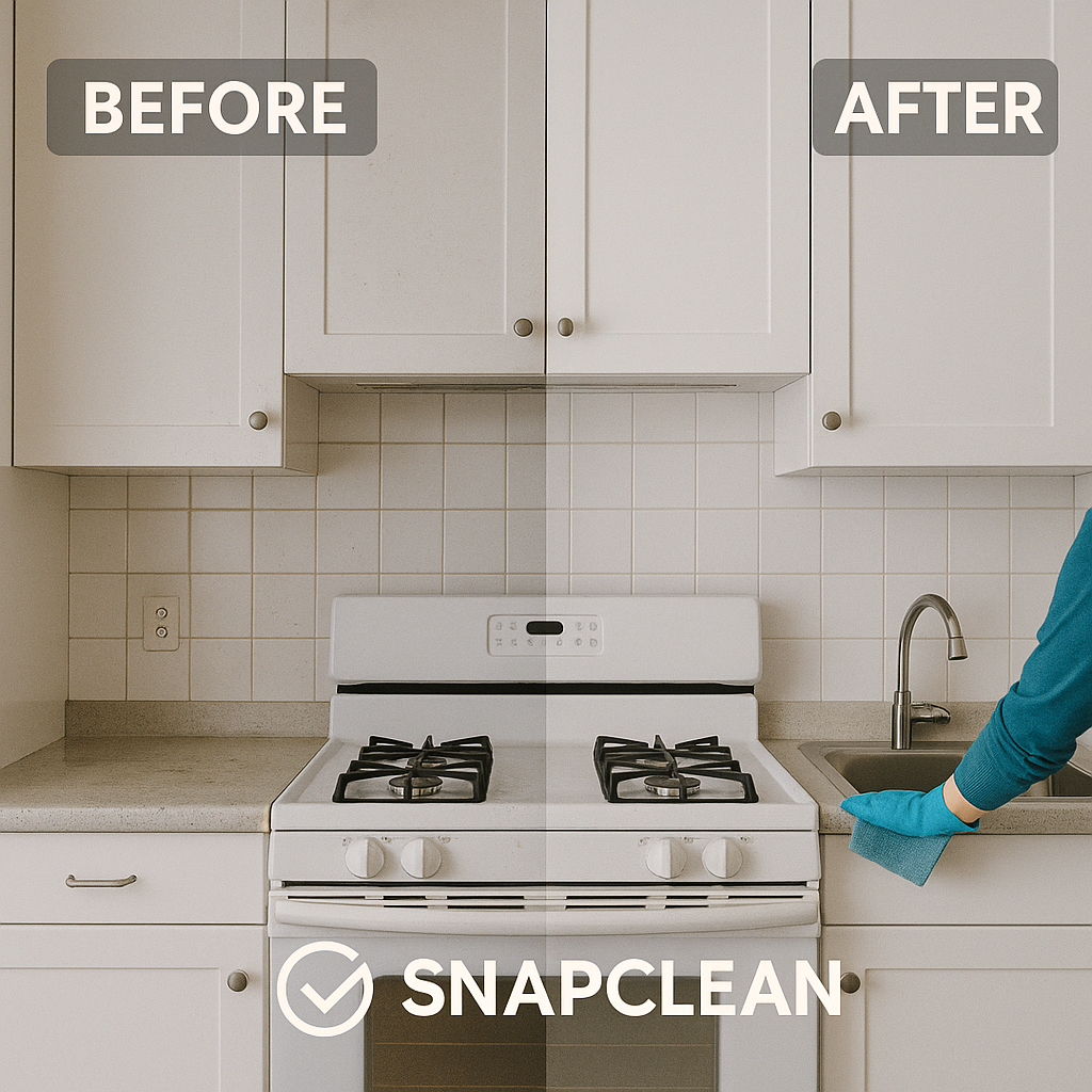 Kitchen Cleaning - Before and After